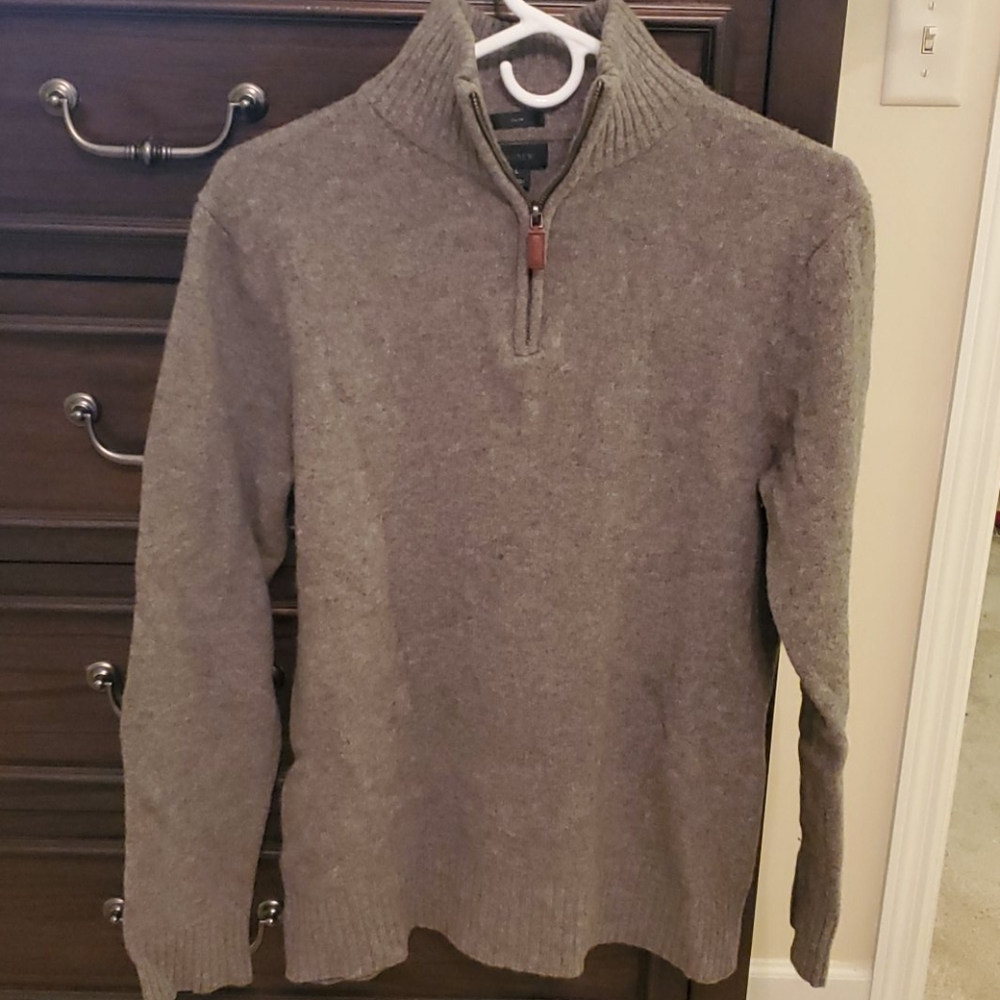 J. Crew Quarter Zip Sweater